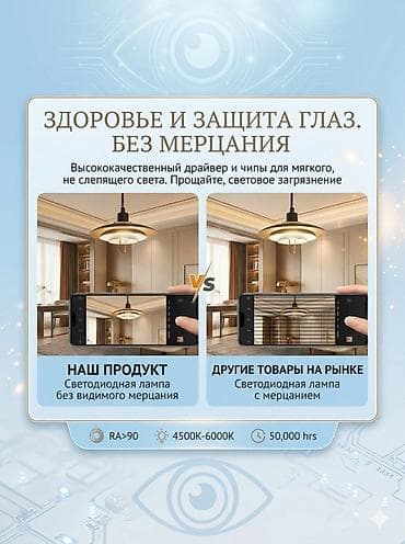 Лампочки: Аварийная LED-лампа с аккумулятором, цоколь E27., которая горит в — 5
