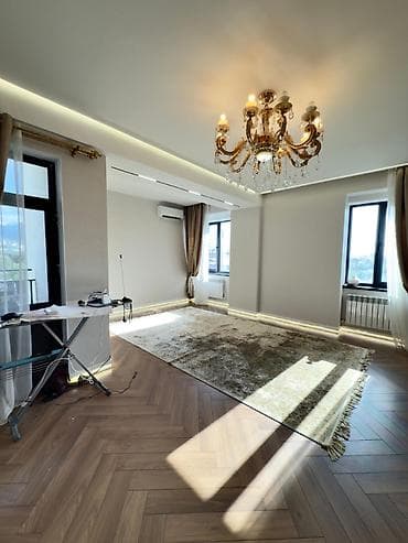 3 бөлмө, 90 м², Ата-Түрк паркы Элитка, Евро оңдоо