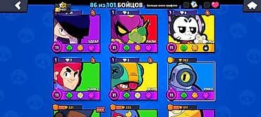 nokia 7210: Игровой аккаунт Brawl Stars - Общие данные: - 24 927 трофеев - 86 из — 3