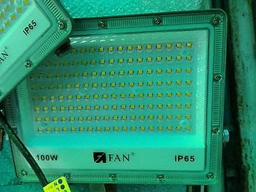 Светодиодный прожектор FAN 100W, класс защиты IP65. - Мощность: 100