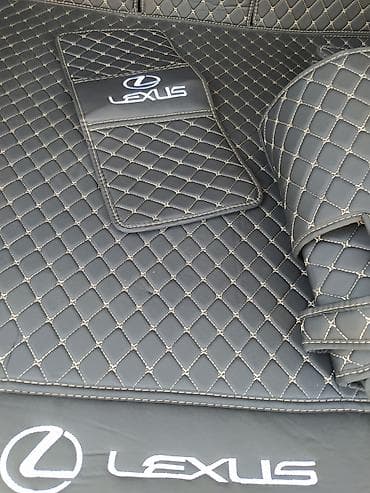 полик для багажника: 3D Экокожа Полики Для багажника Lexus, цвет - Черный, Новый — 2