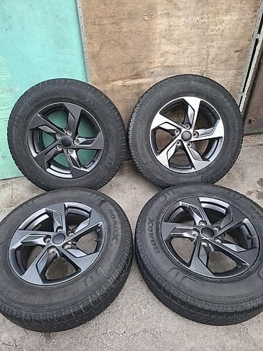 Транспорт: Дөңгөлөктөр монтажда 215 / 70 / R 16, Жай, Колдонулган, Комплект, Жеңил унаалар, Куйма, тешиктери - 5 — 8