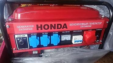 Техника жана электроника: Бензиновый генератор HONDA DXGN6500 / AV6500 Основные характеристики — 2
