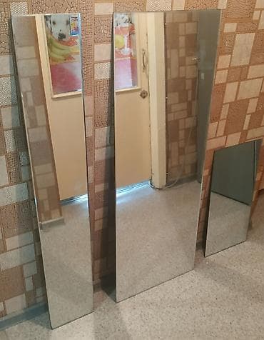 Күзгүлөр: Продаются зеркала 4 штуки - размеры 120-45, 60-30, 120-20 если вас — 2