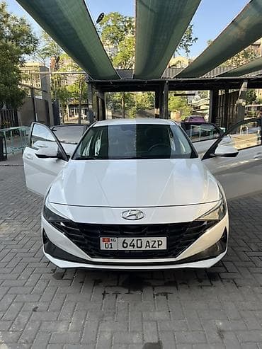 Транспорт: Hyundai Avante: 2020 г., 1.6 л, Автомат, Газ, Седан — 5