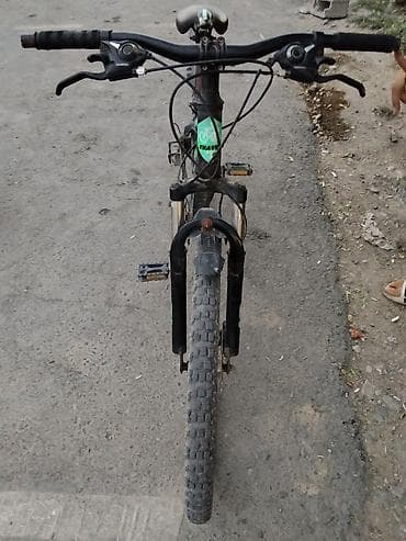электровелик эндуро: Горный велосипед TRAVEL Bike в чёрно-зелёной расцветке. Подходит для — 4