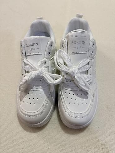 мужской одежды: Белые кроссовки ANKIMY 1958 - Универсальная модель в классическом — 3