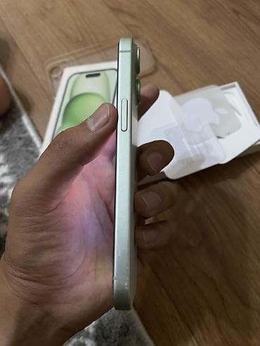 Техника и электроника: IPhone 15, зеленый - Экран 6.1" Super Retina XDR OLED с Dynamic — 3