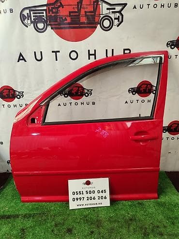 golf 2: Дверь передняя левая для Volkswagen Golf MK4, двигатель 2.0 AZJ, год — 1