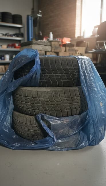 шина хундай портер: Шины 205 / 65 / R 16, Зима, Б/у, Комплект, Легковые, США, GoodYear — 1