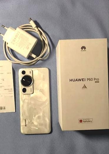 Huawei P60 Pro, Колдонулган, 256 ГБ, түсү - Ак, 2 SIM