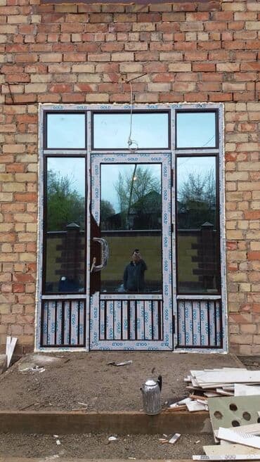 бу эшиктер ош: Алюминиевые двери одностворчатые, двустворчатые из холодной серии — 22