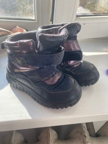 детская коляска с большими колесами: Детские зимние ботинки - Размер: 28 (маркировка на подошве). - Цвет — 2