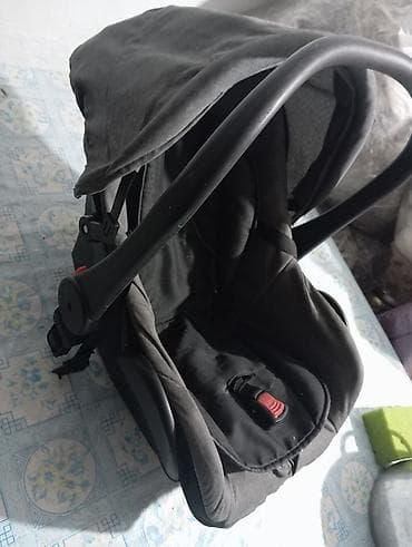 детская коляска чико: Автокресло, цвет - Серый — 3