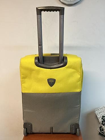 Очки: Чемодан, Б/у, Материал: Полиэстер, Средний (40 - 70 л), Кодовый замок — 2