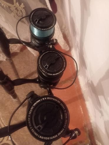 длиная: Карповый комплект для донной ловли Состав:комплек катушка+ палка — 10