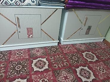 купить комод с зеркалом: Тумба для вещей и одежды, Без зеркала, ЛДСП, цвет - Белый — 2