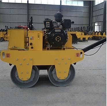 мини виброкаток: Виброкаток ручной Мини-дорожный вибрационный каток (двухвальцовый) — 9