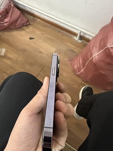 nokia 1280: IPhone 14 Pro, Б/у, 128 ГБ, Deep Purple, Чехол, 86 % — 6