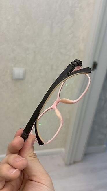 куплю чехлы: Детские очки для зрения с чехлом Детские очки 200 Сомов Оправа для — 4