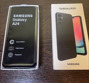 intel core 5: Samsung Galaxy A24 4G, Б/у, 128 ГБ, цвет - Черный, 2 SIM — 2
