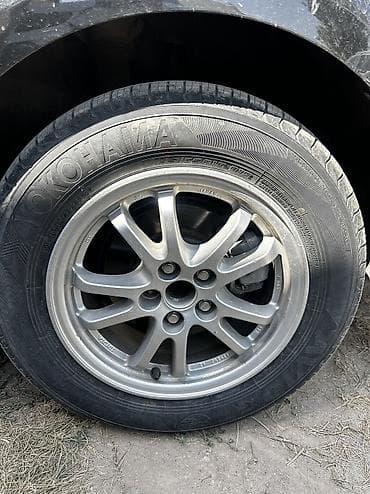 Литые Диски R 15 Toyota, Комплект, отверстий - 5, Б/у at lalafo.kg Литые Диски R 15 Toyota, Комплект, отверстий - 5, Б/у