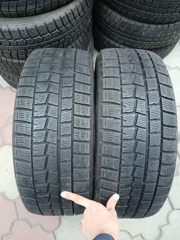 Шины 215 / 45 / R 17, Зима, Б/у, Пара, Легковые, Япония, Dunlop
