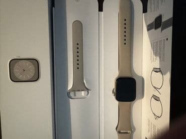 Смарт-часы (вApple Watch 8 44мм) в комплектации из коробки. Сост