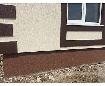 рабочие одежда: Фасадная декоративная штукатурка текстурами и жидкий травертин с — 2