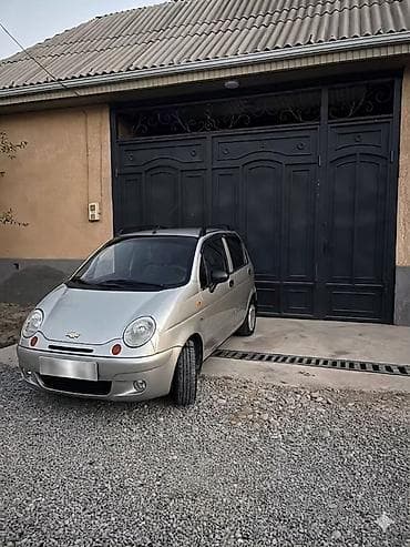 авто лейлек: Chevrolet Matiz: 2007 г., 0.8 л, Кол менен иштөөчү, Бензин, Хетчбек — 1