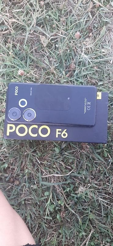 redmi 10c: Poco F6, Б/у, 256 ГБ, цвет - Черный, 2 SIM — 6