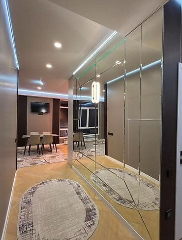 osh flat: 2 комнаты, Учкун с. Агентство недвижимости, Семейным, от 1 года, С мебелью полностью — 5