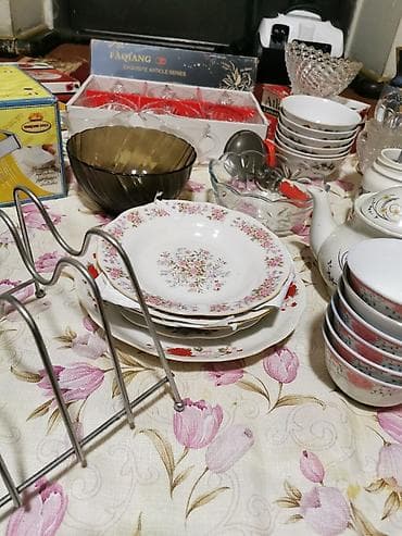 Посуда: Большой набор кухонной утвари и посуды для дома Состав набора (по — 9