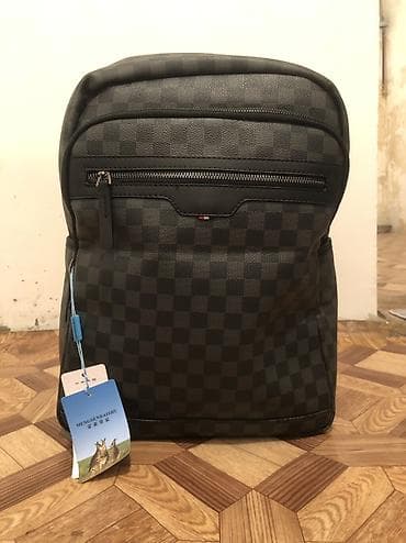 барсетки сумки: Рюкзак, Материал: Искусственная кожа, Мужские, Новый — 1