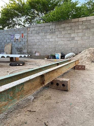 балка бетон: Советский двутавр 2шт 
длина: 270, 250
ширина 12см — 3