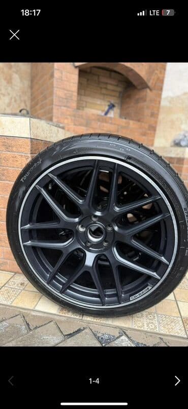 работа в автомойке: Колеса в сборе 245 / 45 / R 18, Лето, Б/у, Комплект, Легковые, Литые, отверстий - 5 — 2