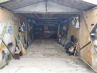 18 м², Металлический | Смотровая яма, Охрана, Разборной