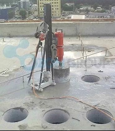 Алмазное бурение бетона и железобетона - Профессиональное сверление