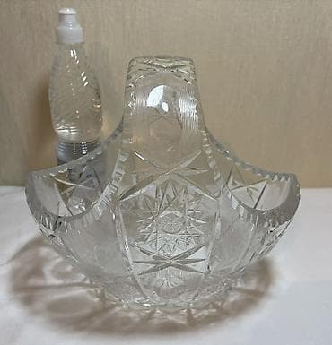 Часы для дома: Хрустальная корзинка!
Состояние отличное! — 2