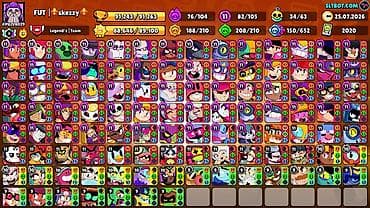 игры на playstation 3: Аккаунт Brawl Stars высокого уровня. Основные характеристики: - Путь — 3