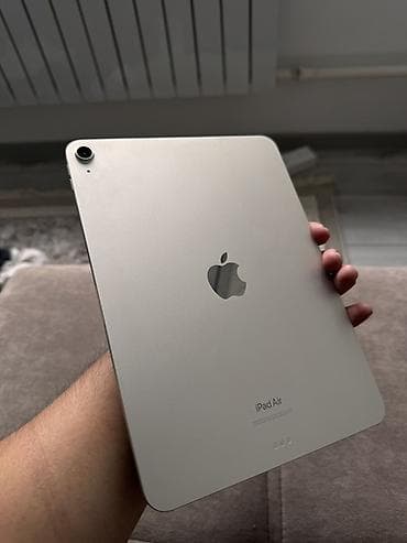Планшеты: Планшет, Apple, память 256 ГБ, 10" - 11", Wi-Fi, Б/у, Классический цвет - Белый — 5