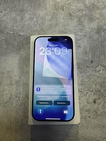 j5 pro: IPhone 16 Pro, 256 ГБ, Black Titanium, Коробка, 96 % — 2