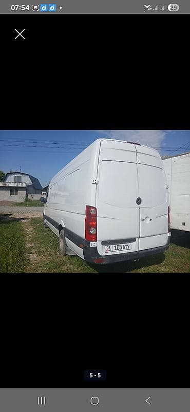 v klass: Volkswagen Crafter: 2009 г., 2.7 л, Механика, Дизель, Фургон — 3