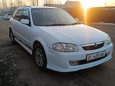 kia joice: Mazda Familia: 2000 г., 1.8 л, Автомат, Газ, Универсал — 1