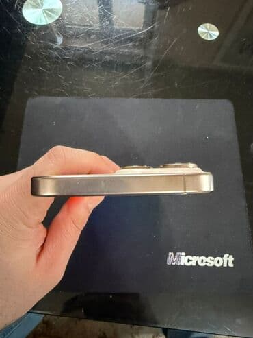 iphone 1e: IPhone 16 Pro Max, Б/у, 256 ГБ, Desert Titanium, Коробка, 92 % — 5