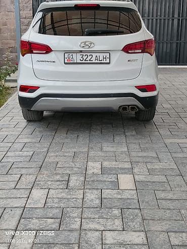 01: Hyundai Santa Fe: 2016 г., 2 л, Автомат, Дизель, Кроссовер — 2