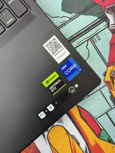 ноутбук расрочку: Ноутбук, Lenovo, 16 ГБ ОЗУ, Intel Core i7, 15 ", Новый, Игровой, память NVMe SSD — 7