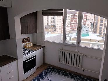 1 бөлмө, 445 м², 12-мкр 106-серия жакшыртылган, 7 кабат — 6