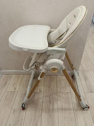 me: Стульчик для кормления Peg Perego Prima Pappa Follow Me, цвет белый с — 3