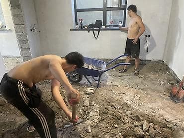 Услуги черновых и демонтажных работ Разнарабочий потсобники только по